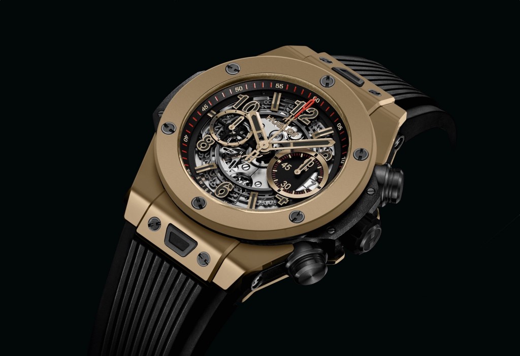 Hublot Big Bang Unico Full Magic Gold-