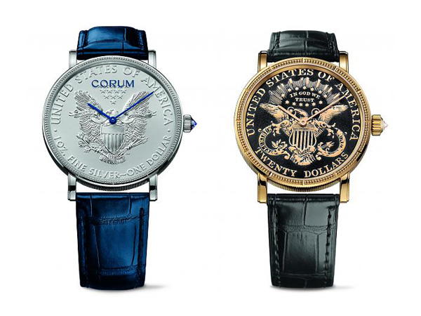 Different Percious UK Fake Corum Heritage Coin Watches For Different People