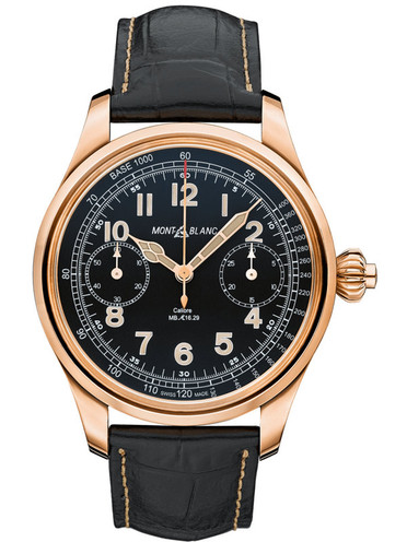 Limited-Edition Montblanc 1858 Replica Swiss Watches With Rose Gold Cases For UK Sale