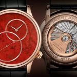 Black Crocodile Straps Jaquet Droz Grande Seconde Off-centered Replica Watches UK For Charity