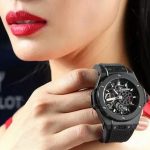 UK Magic Black Ceramic Cases Fake Hublot Big Bang Watches Showing Mechanical Esthetics