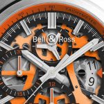 UK Self-winding Movements Bell & Ross BR 03 Orange Aero GT Fake Watches Presenting Pursuit Of Speed