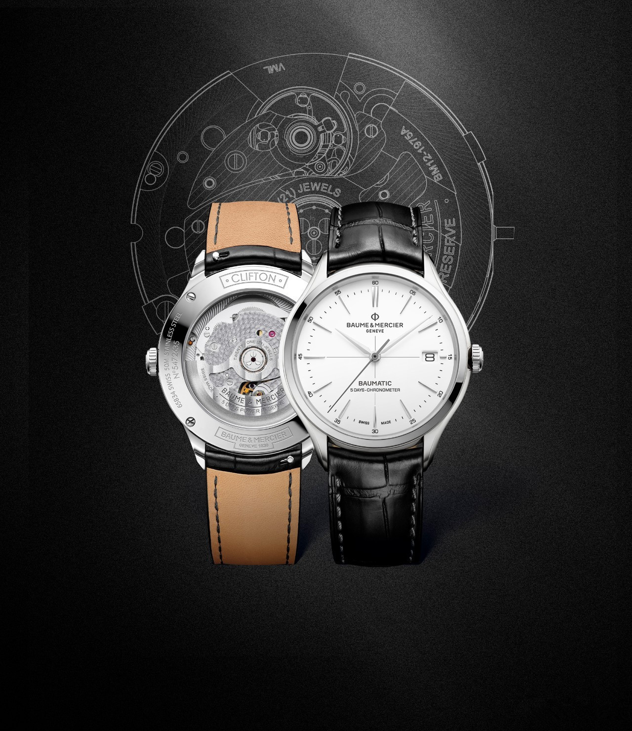 UK High-Appearance Replica Baume & Mercier Clifton Watches