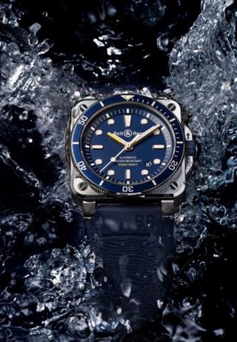 Unique Bell & Ross Instruments BR 03-92 Diver Blue Fake Watches UK