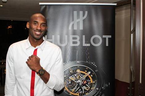 Kobe Bryant With Marvelous Copy Hublot King Power Watches UK