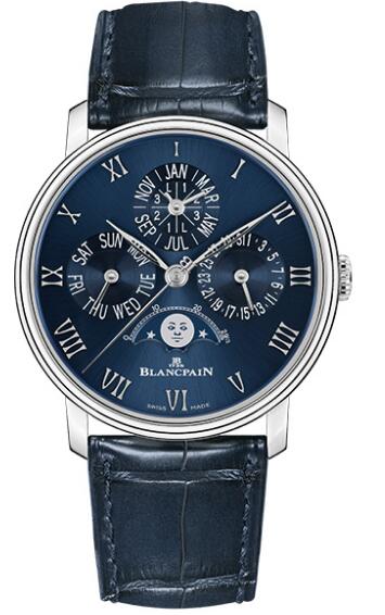 Eminent Replica Blancpain Villeret Quantième Perpétuel UK Watches Offer Complex Functions