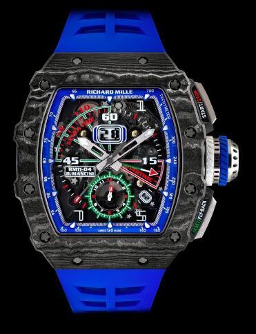 Miraculous Replica Richard Mille RM 11-04 Roberto Mancini Watches Support Football