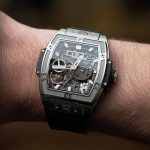 The UK Grade 1 Quality Replica Hublot Spirit of Big Bang Meca-10 Titanium feels like the future on your wrist